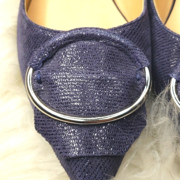 Franco Sarto Women's Vino Pump Navy embossed 5.5M - Picture 7 of 12